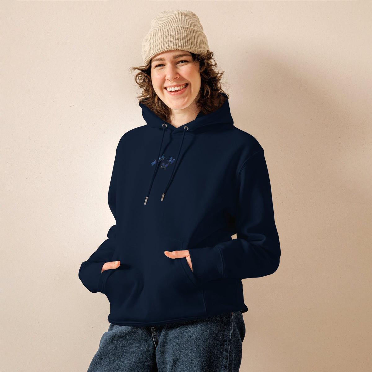 Unisex essential eco hoodie – išskirtiniai drabužiai iš jakas.net